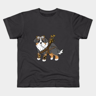 Bernese Mountain Dog Artificer | DND Dog Kids T-Shirt